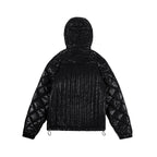 99BASED Daily Slim Puffer Jacket Black