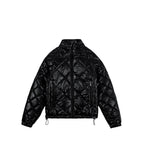 99BASED Daily Slim Puffer Jacket Black