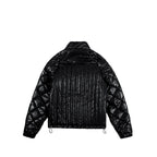 99BASED Daily Slim Puffer Jacket Black