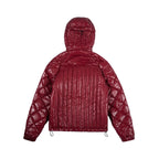 99BASED Daily Slim Puffer Jacket Red