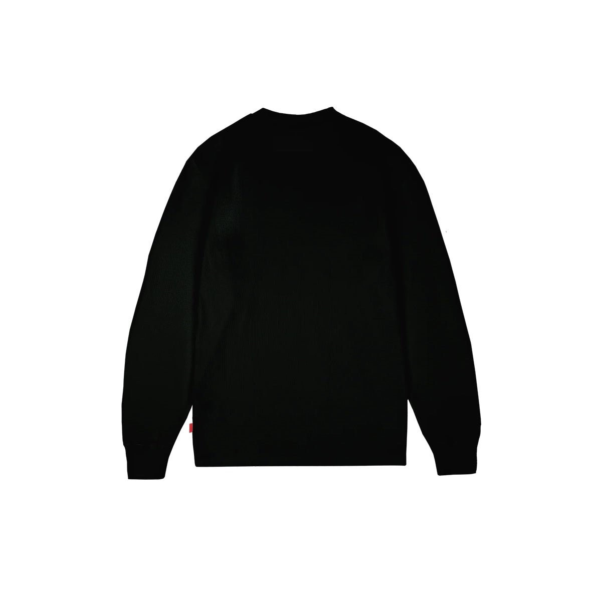 99BASED Daily Slim Waffle Longsleeve Black