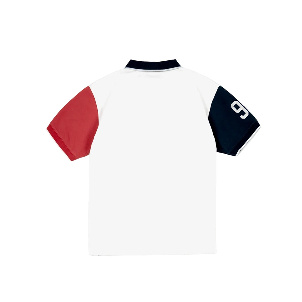 99BASED Eagle Poloshirt White