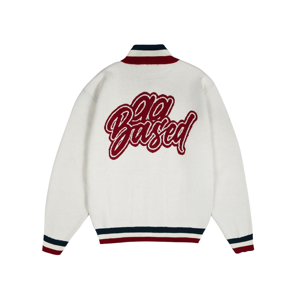 99BASED Early Days Knit Jacket Creme