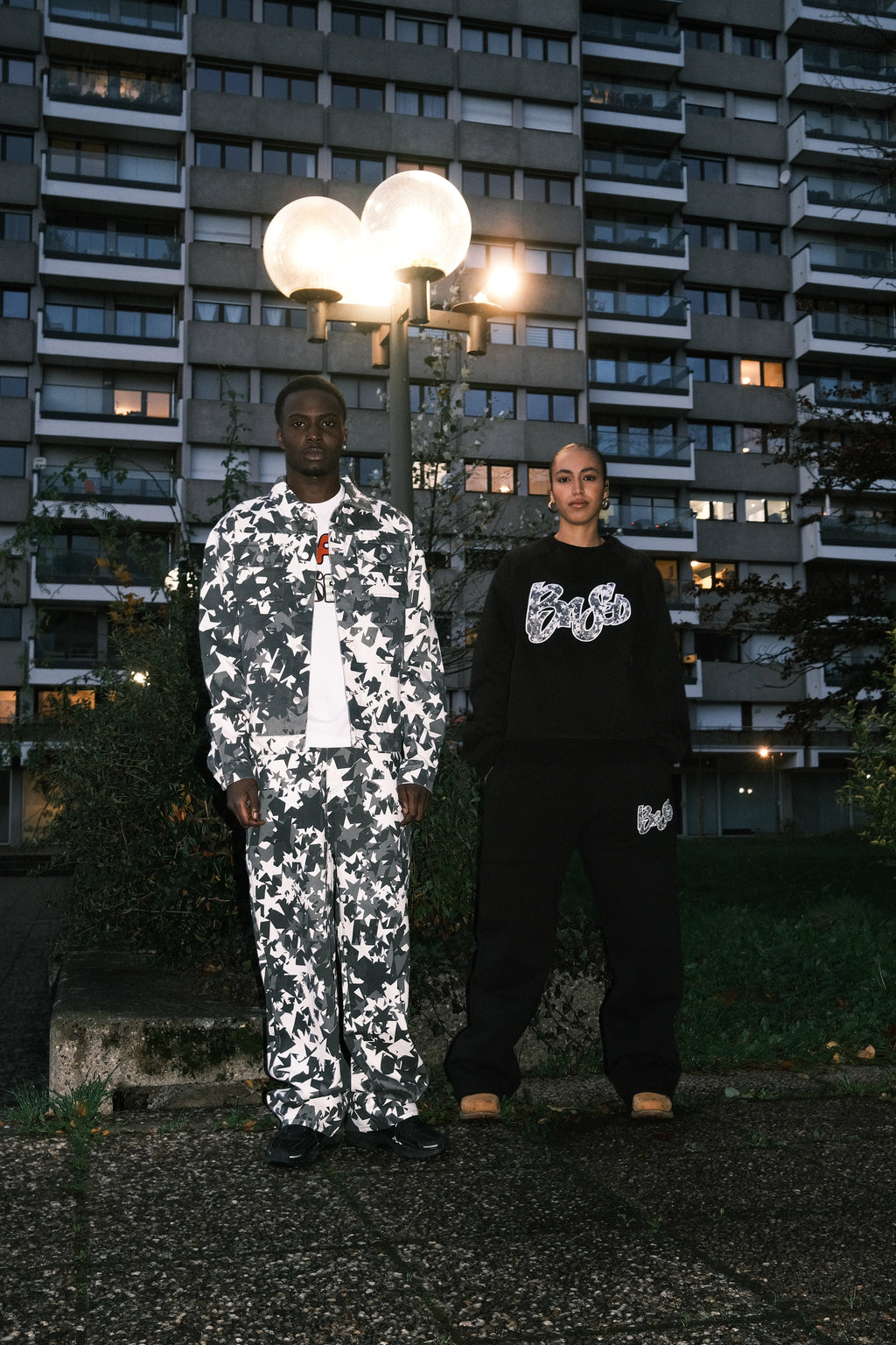 99BASED Combat Crewneck Black