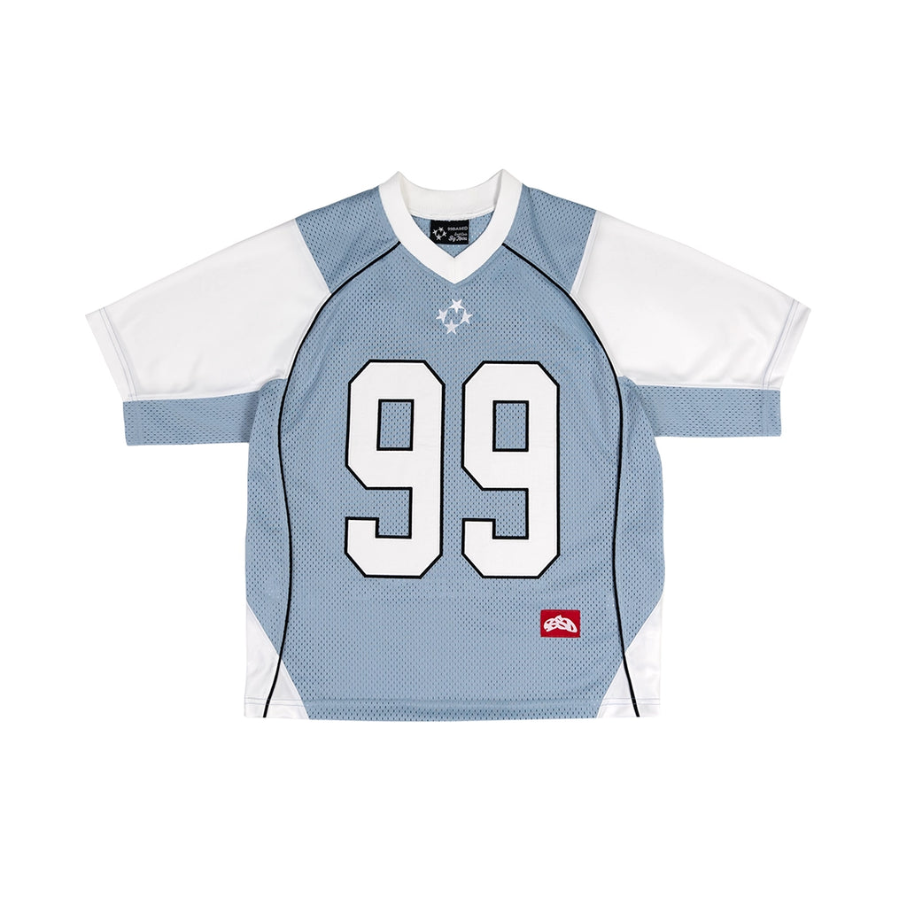 99BASED Football Jersey Baby Blue