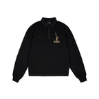 99BASED Freedom Rugby Polo Knit Black