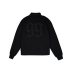 99BASED Freedom Rugby Polo Knit Black