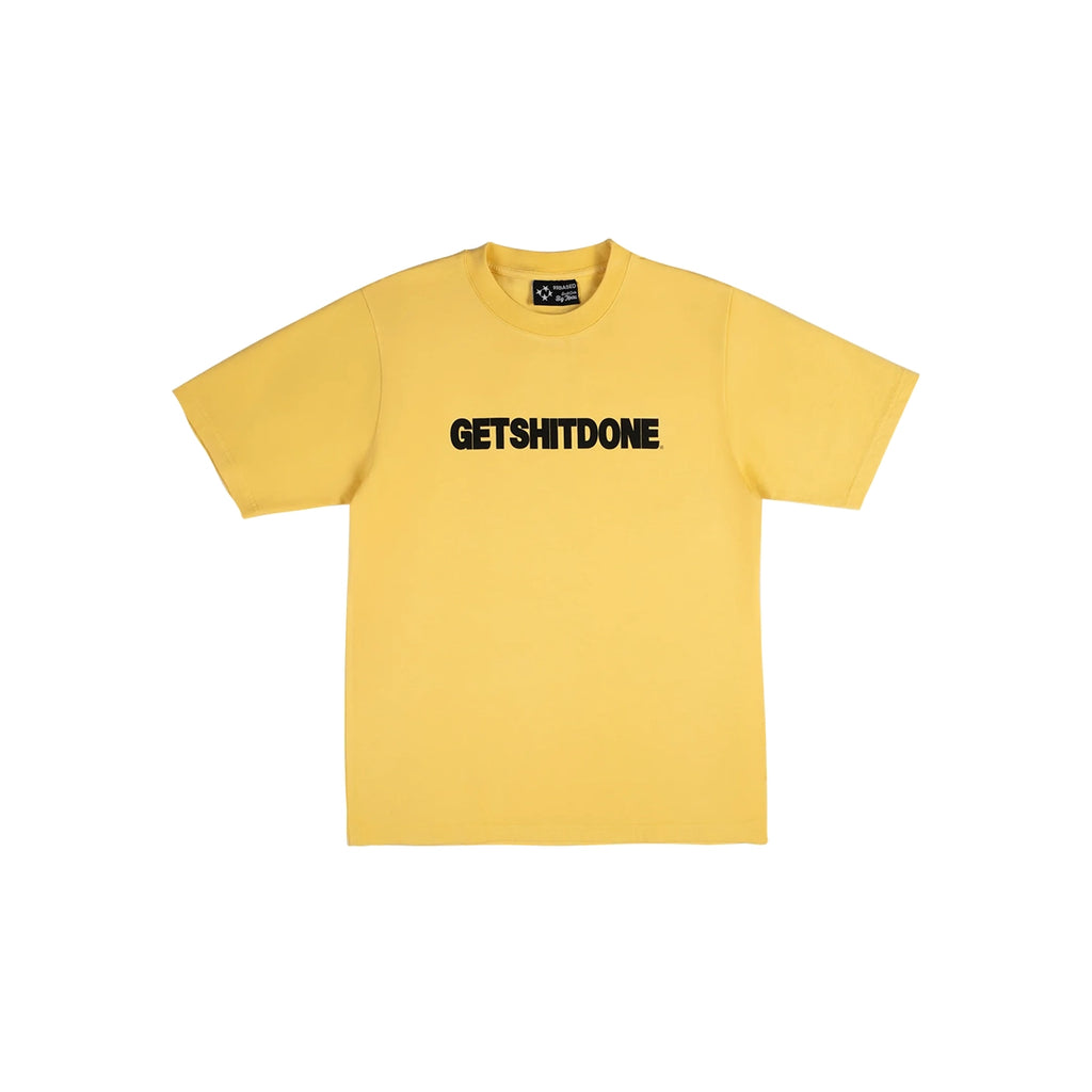 99BASED Get Shit Done T-Shirt Mustard