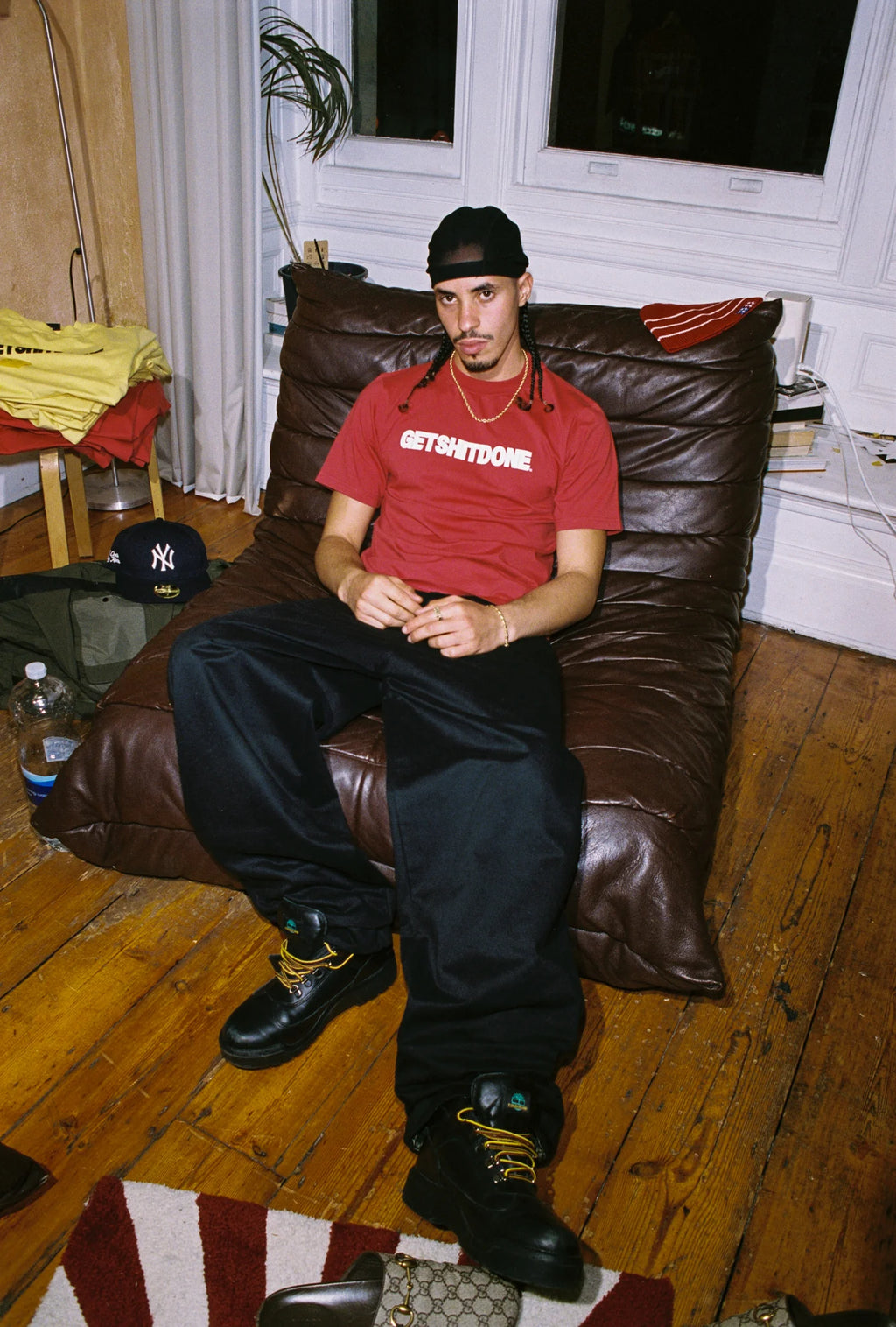 99BASED Get Shit Done T-Shirt Red