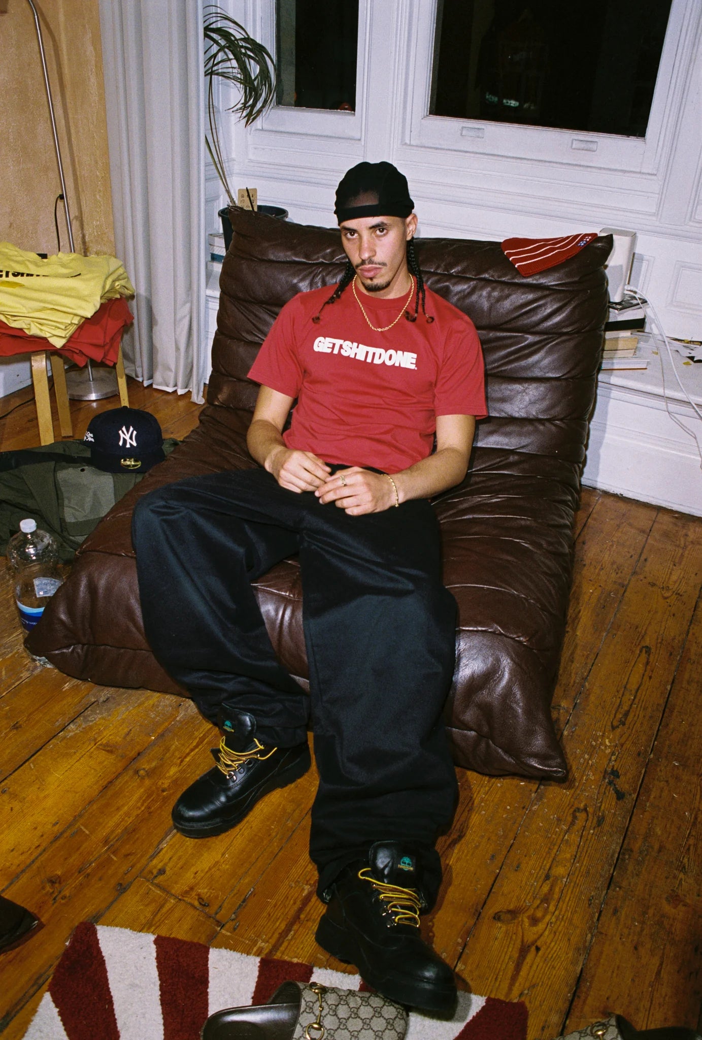 99BASED Get Shit Done T-Shirt Red