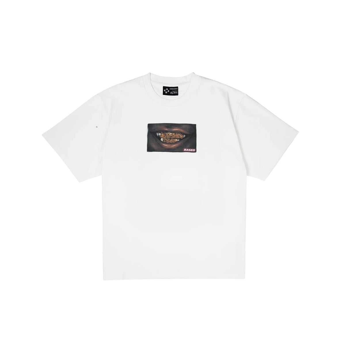 99BASED Grillz T-Shirt White