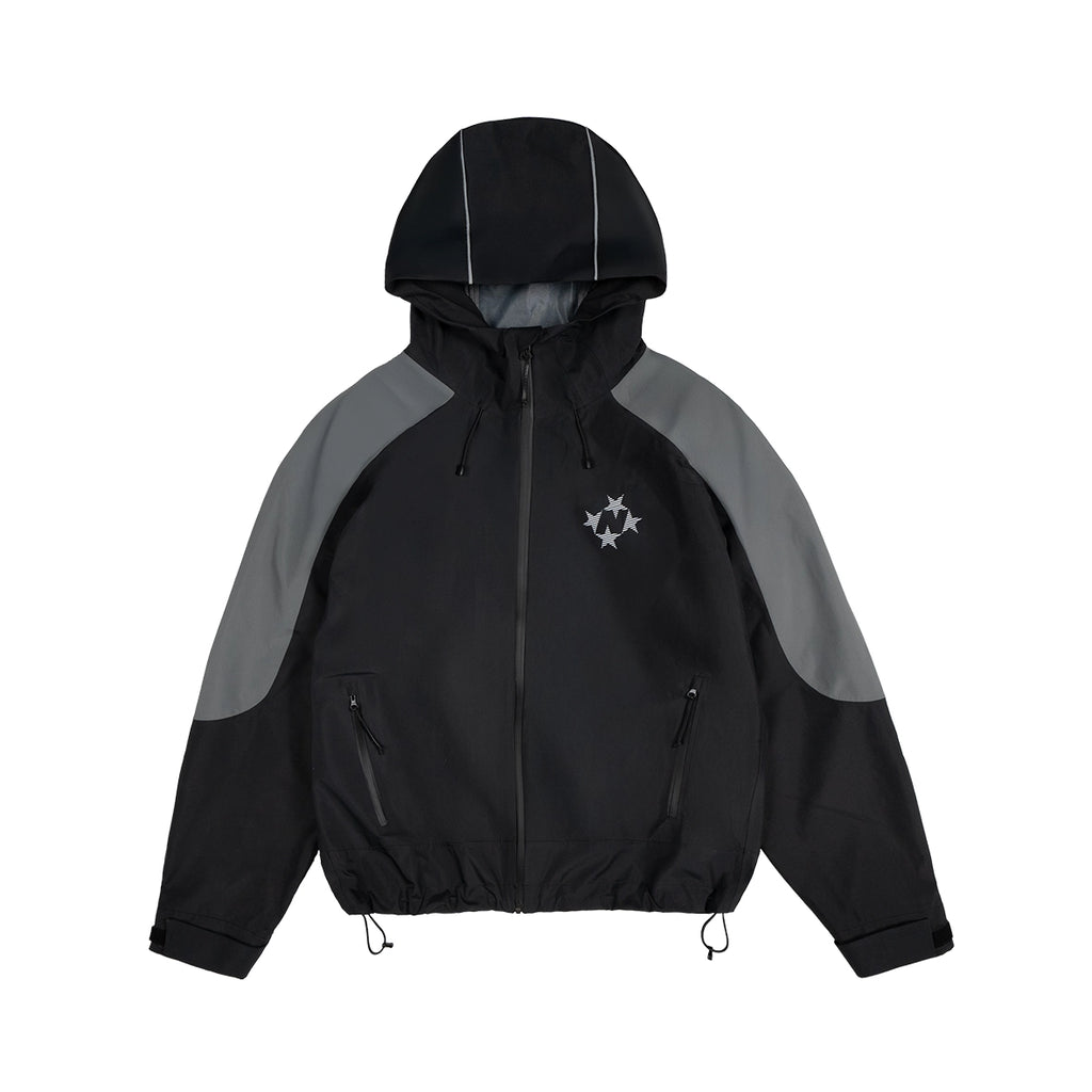 99BASED Hoodgear Shell Jacket Black