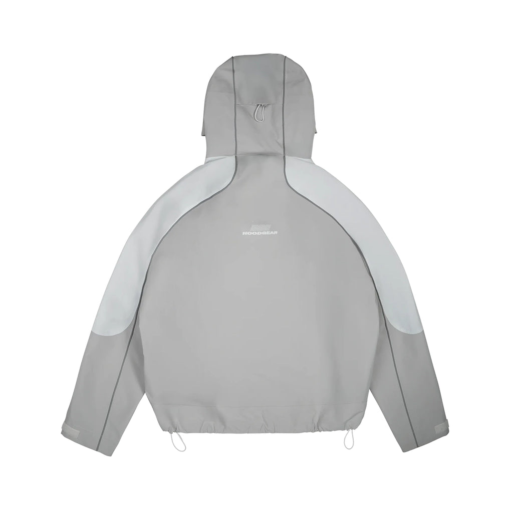 99BASED Hoodgear Shell Jacket Light Grey