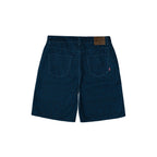 99BASED Instinct Denim Shorts Leopard Dark