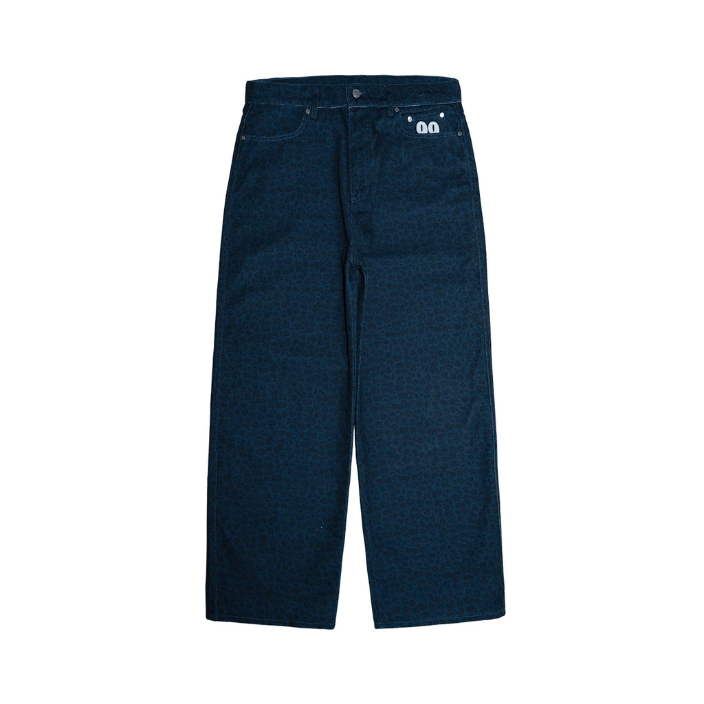 99BASED Instinct Jeans Leopard Dark