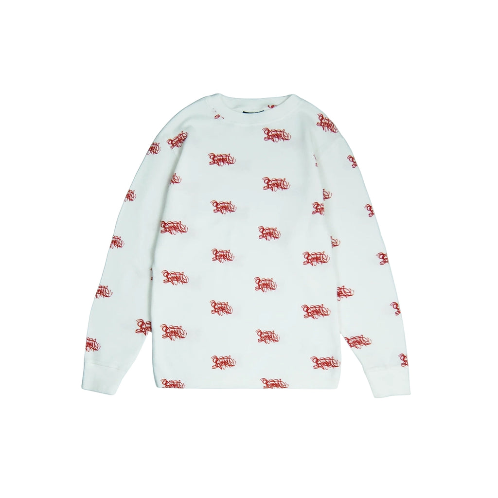 99BASED Kodak Slim Waffle Longsleeve White