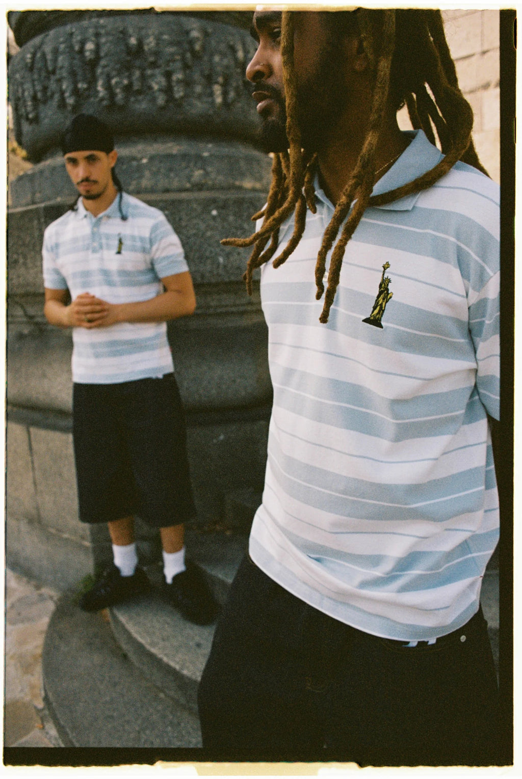 99BASED Liberty Poloshirt Baby Blue