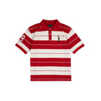 99BASED Liberty Poloshirt Creme Red