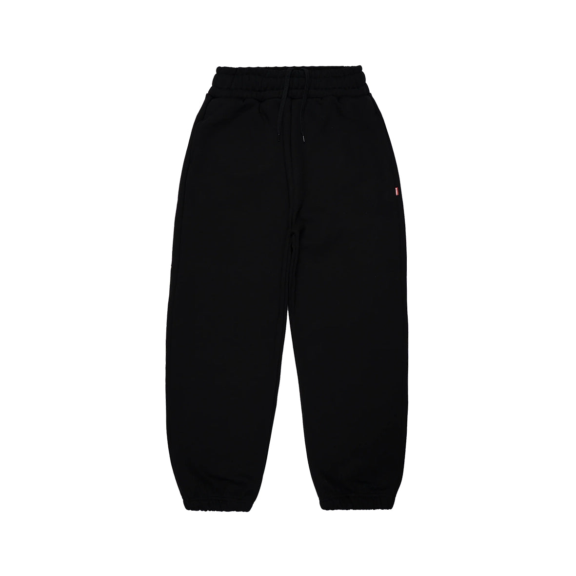 99BASED Logo Cuff Sweatpants Black