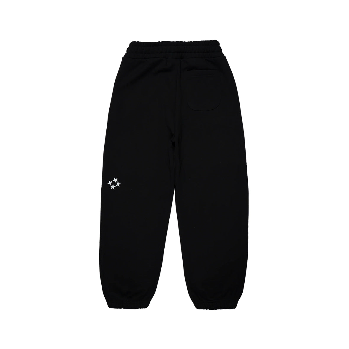99BASED Logo Cuff Sweatpants Black