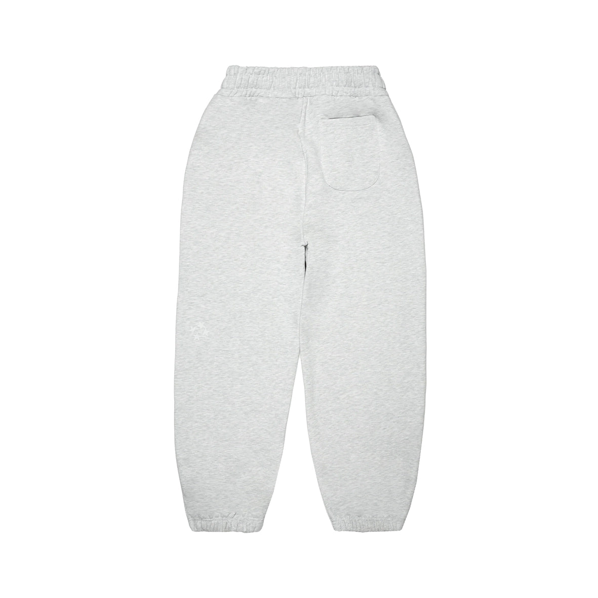 99BASED Logo Cuff Sweatpants Grey Melange