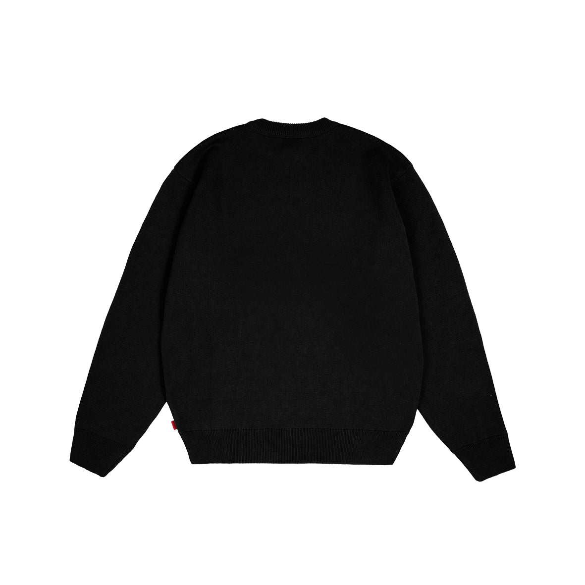 99BASED Logo Knit Sweater Black