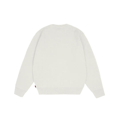 99BASED Logo Knit Sweater Creme