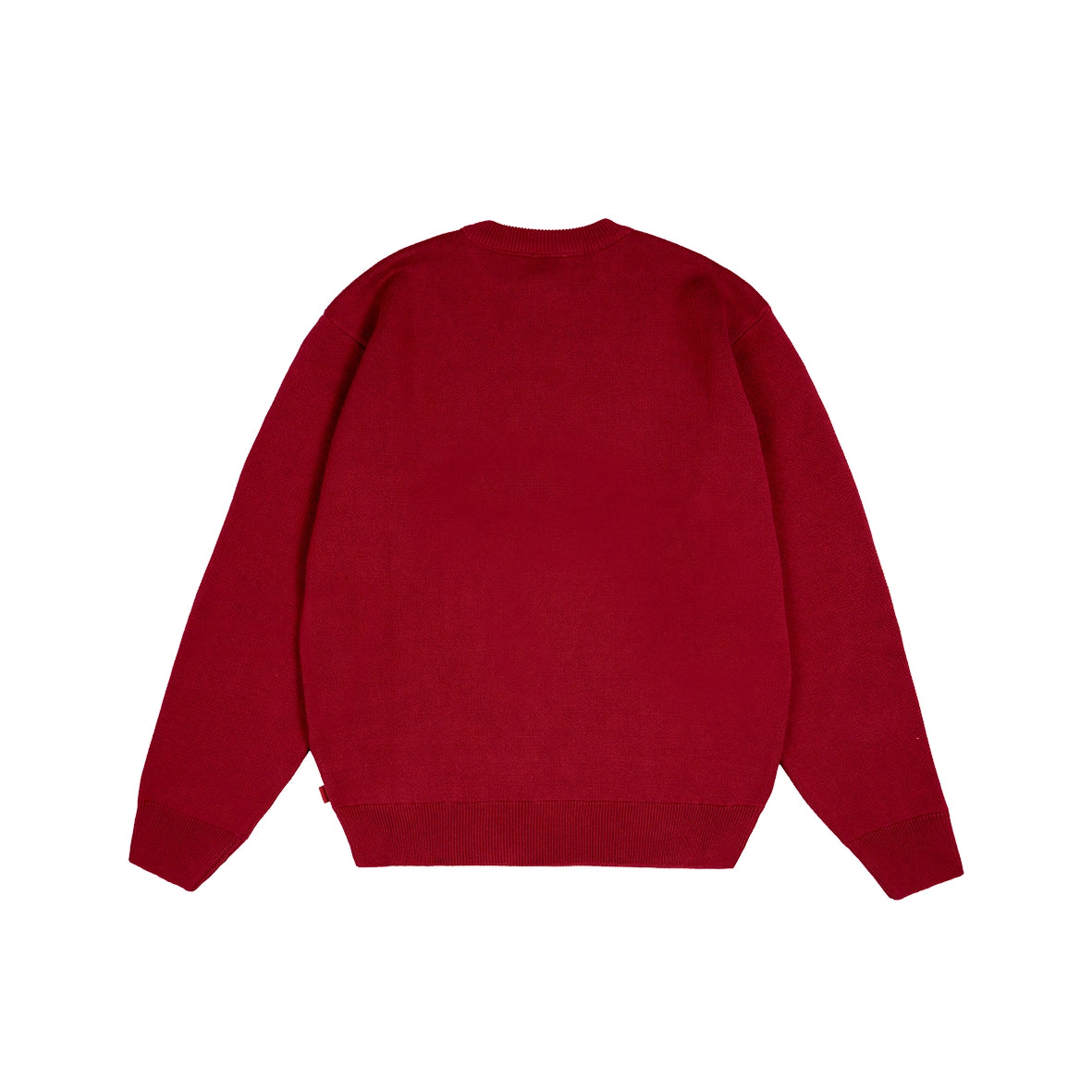 99BASED Logo Knit Sweater Red