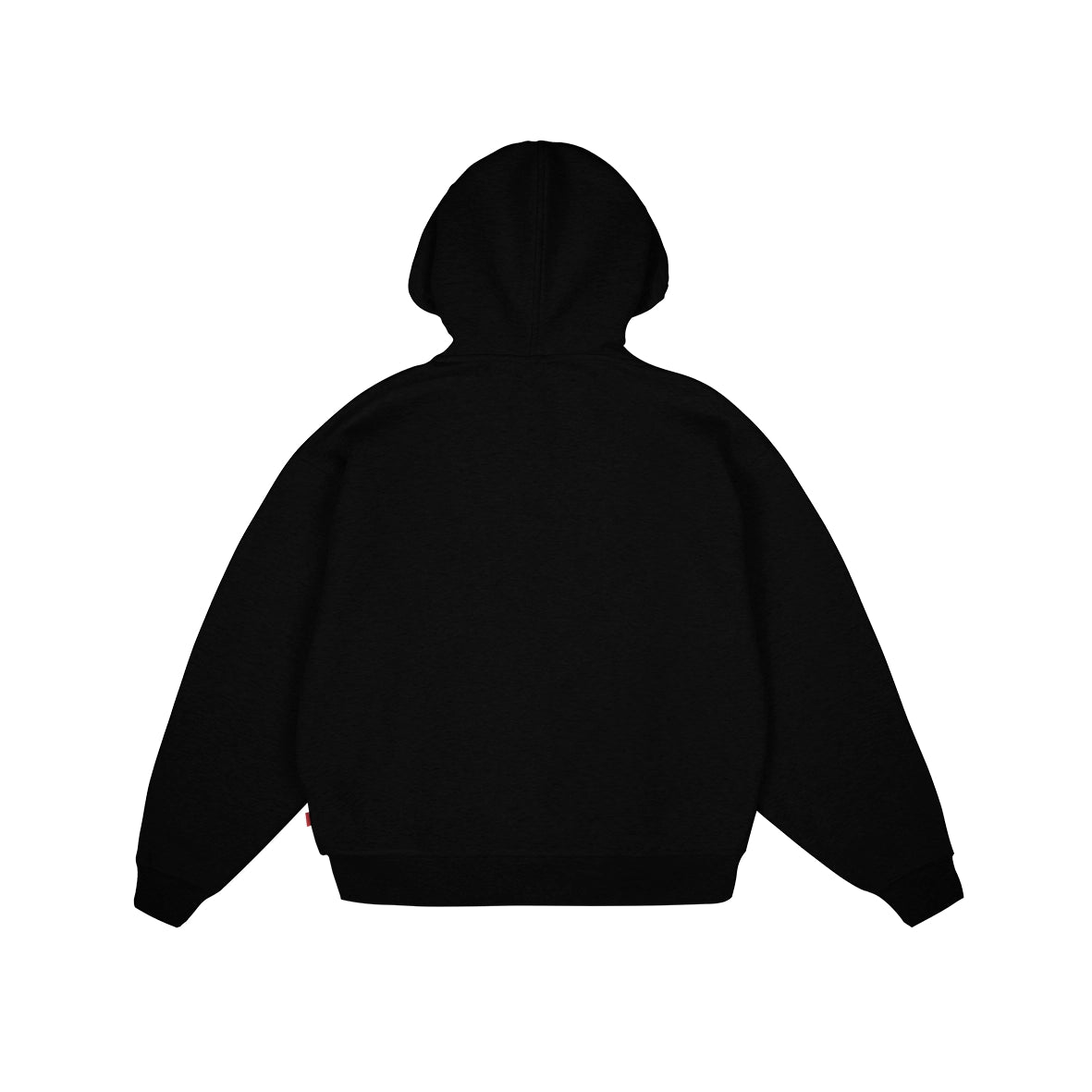 99BASED Logo Kodak Zip Hoodie Black