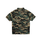 99BASED Logo Poloshirt Camo