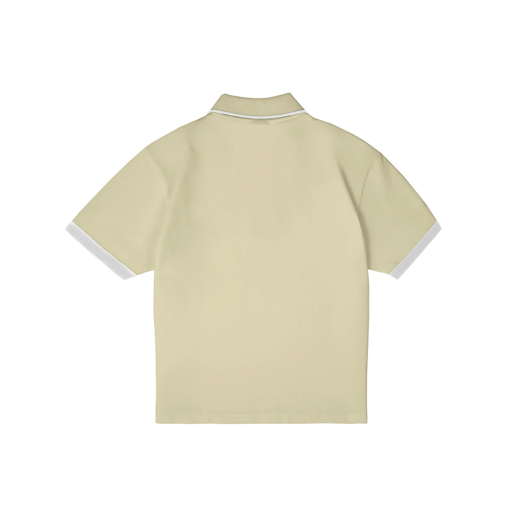 99BASED Logo Poloshirt Lemon