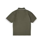 99BASED Logo Poloshirt Olive