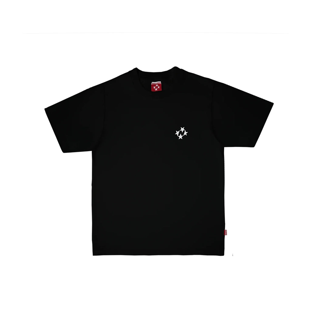 99BASED Logo Slim T-Shirt Black