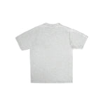 99BASED Logo Slim T-Shirt Grey Melange