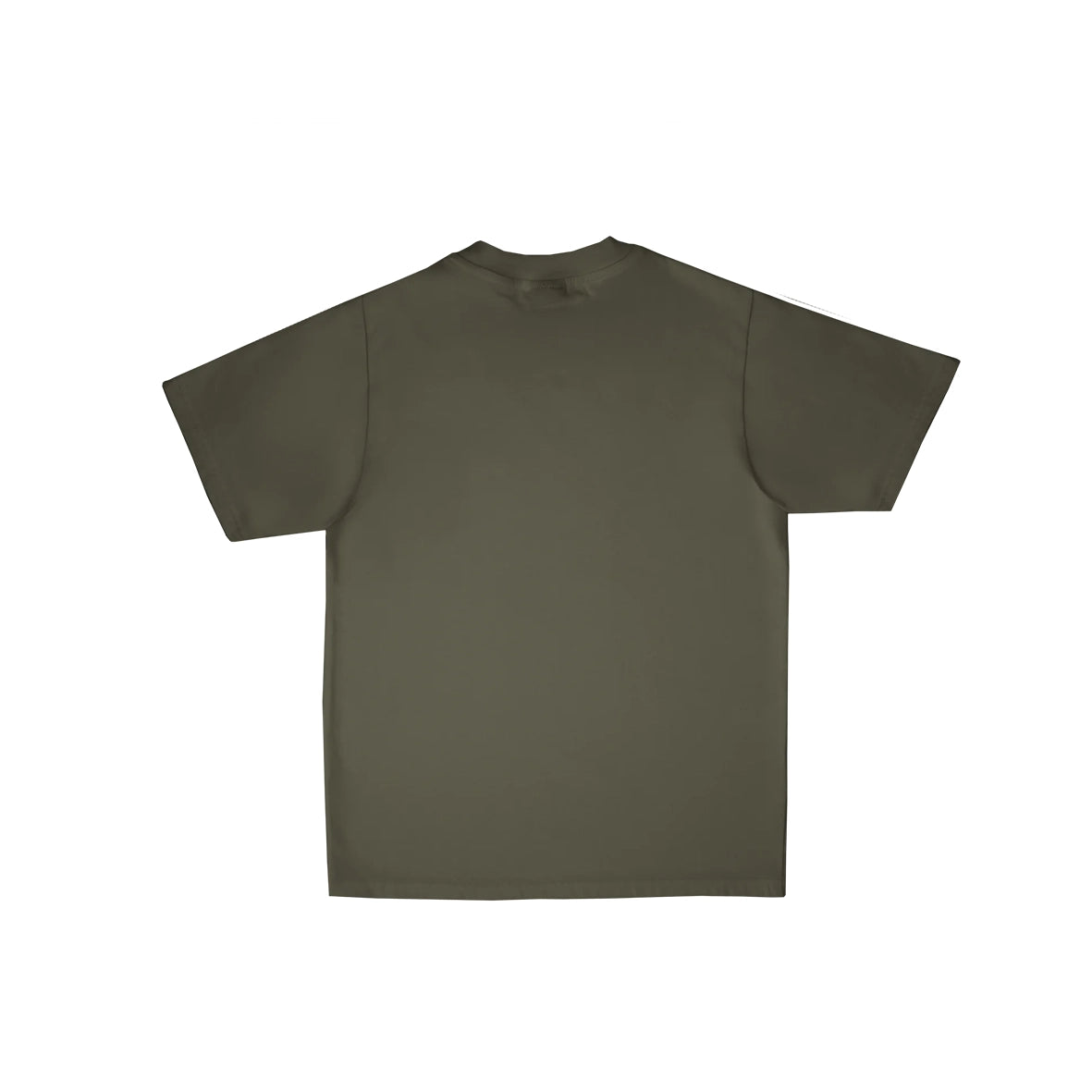 99BASED Logo Slim T-Shirt Olive