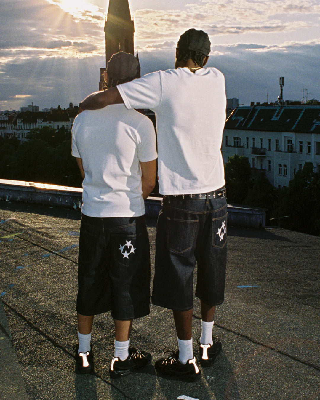 99BASED Logo Slim T-Shirt White