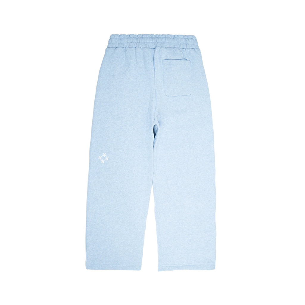 99BASED Logo Sweatpants Babyblue Melange