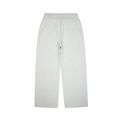 99BASED Logo Sweatpants Grey Melange