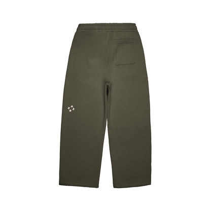 99BASED Logo Sweatpants Olive