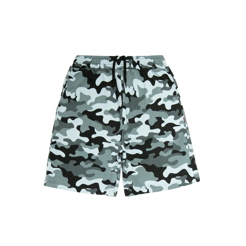 99BASED Logo Sweatshorts Blue Camo