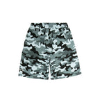 99BASED Logo Sweatshorts Blue Camo