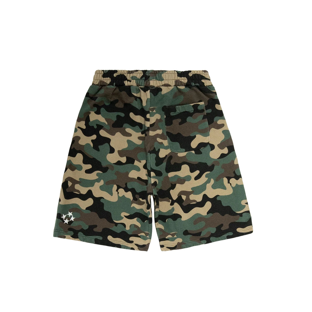 99BASED Logo Sweatshorts Camo