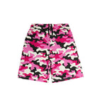 99BASED Logo Sweatshorts Pink Camo