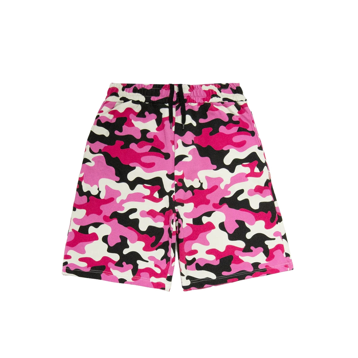 99BASED Logo Sweatshorts Pink Camo