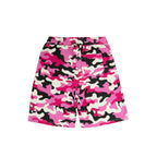 99BASED Logo Sweatshorts Pink Camo