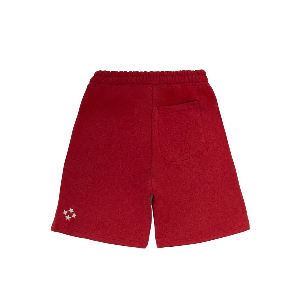 99BASED Logo Sweatshorts Red