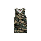 99BASED Logo Tank Top Camo