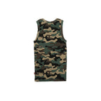 99BASED Logo Tank Top Camo