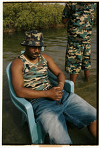 99BASED Logo Tank Top Camo