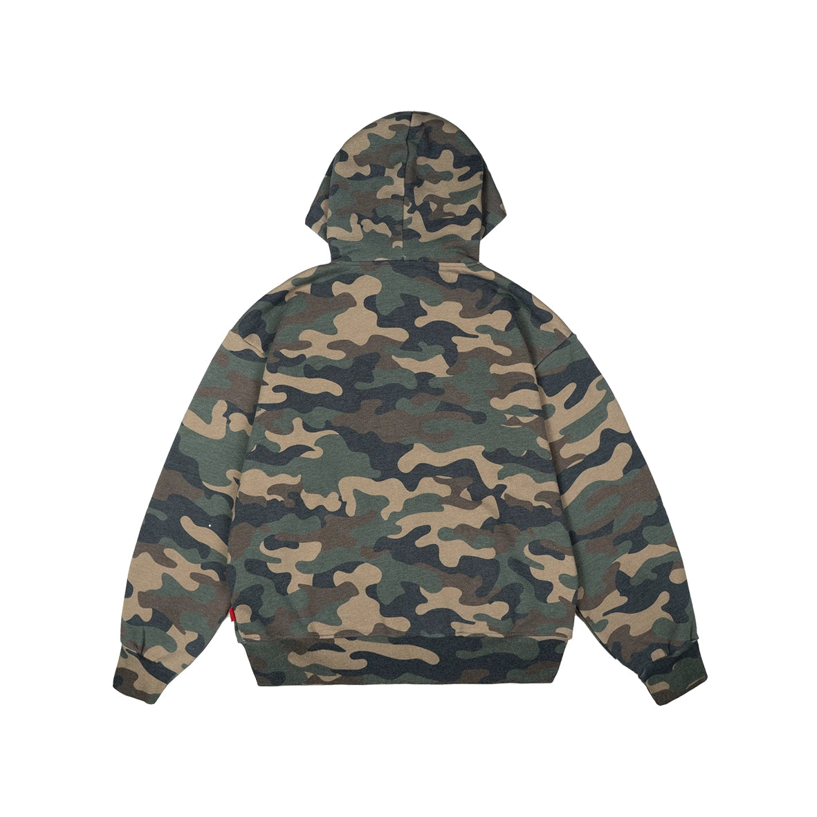 99BASED Logo Zip Hoodie Camo